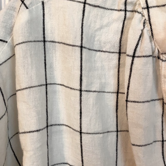 a new day Plaid Linen Blend Top - Picture 6 of 9
